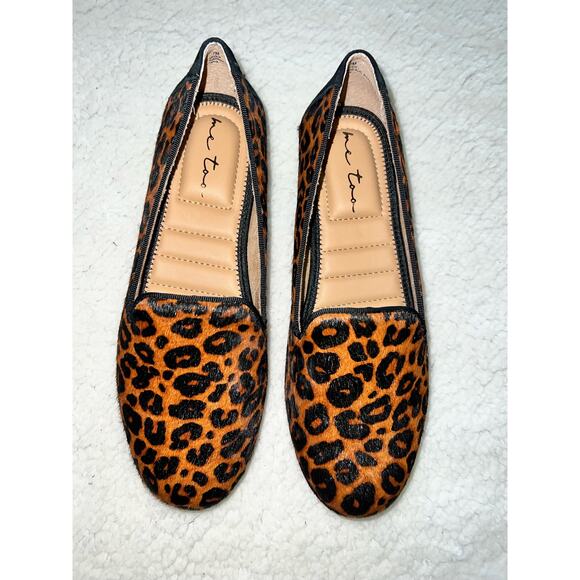 ME TOO Yale Leopard Print Genuine Fur Leather
Loafers flats - size 7 - Picture 7 of 13